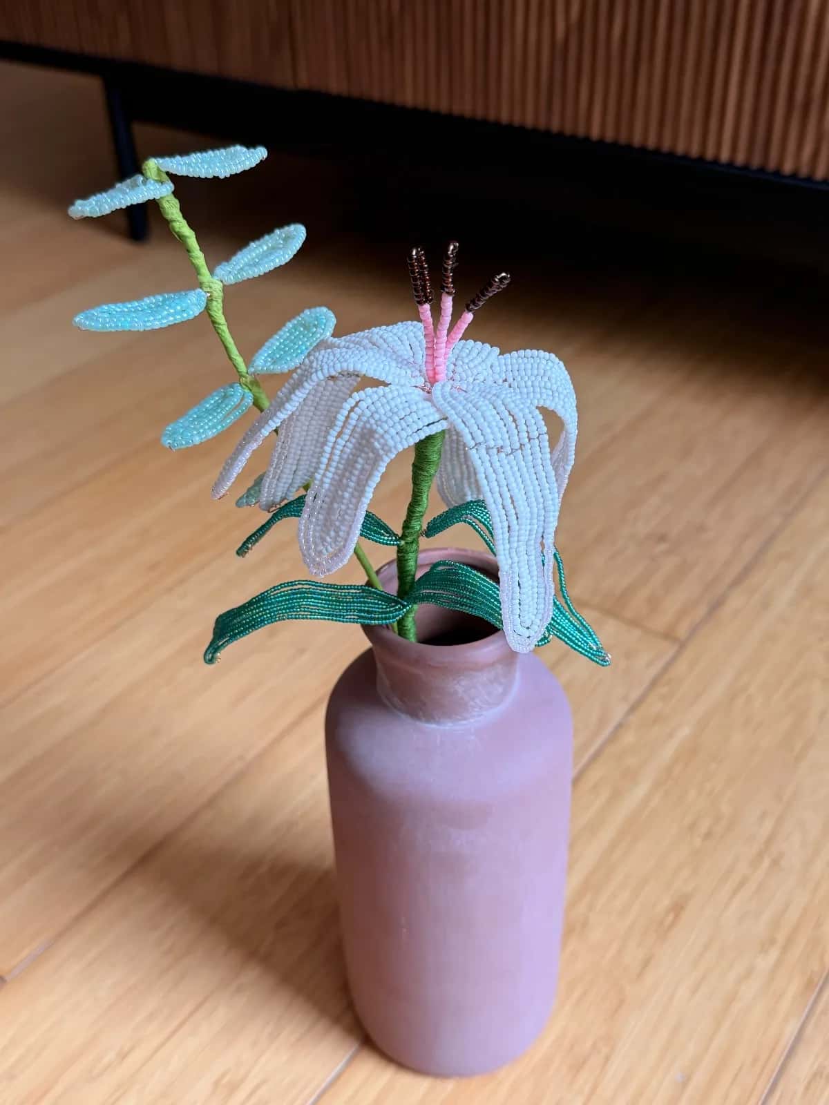 Lily + eucalyptus